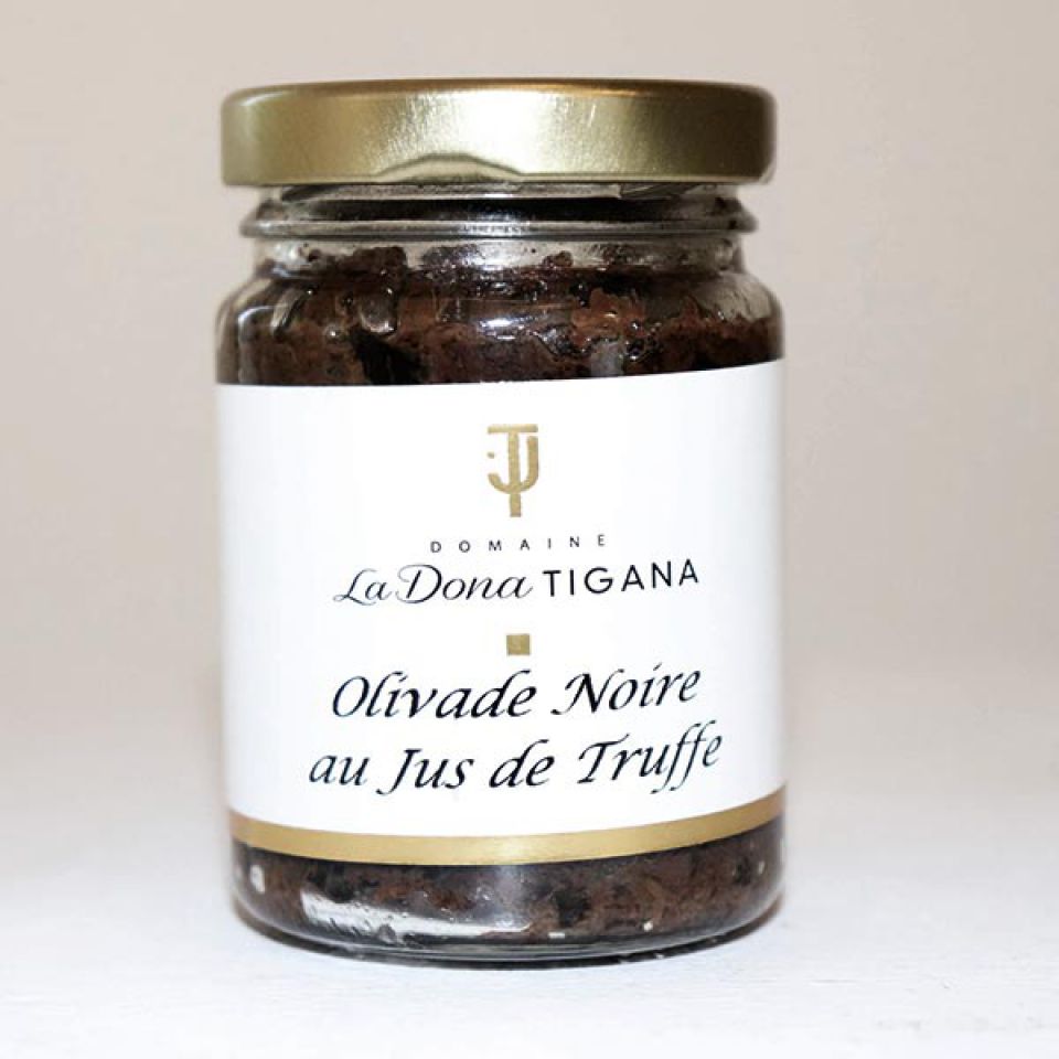 Olivade noire au jus de truffe 180gr